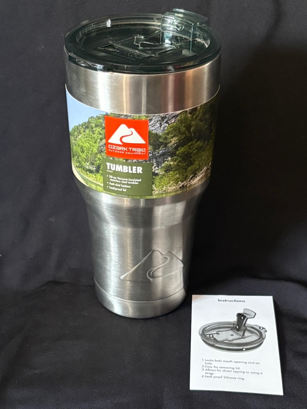 Ozark Trail Stainless Steel 30 oz. Insulated Tumbler NEW